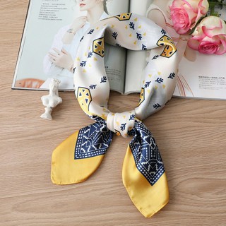 Khăn Lụa Vuông (70 X 70 CM): Khăn Lụa, Silk, Satin Silk, Khăn Turban Vuông Đa Năng Cho Nàng