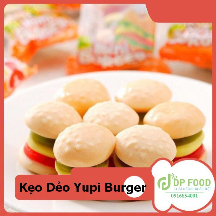 KẸO DẺO YUPI HAMBURGER, KẸO BURGER