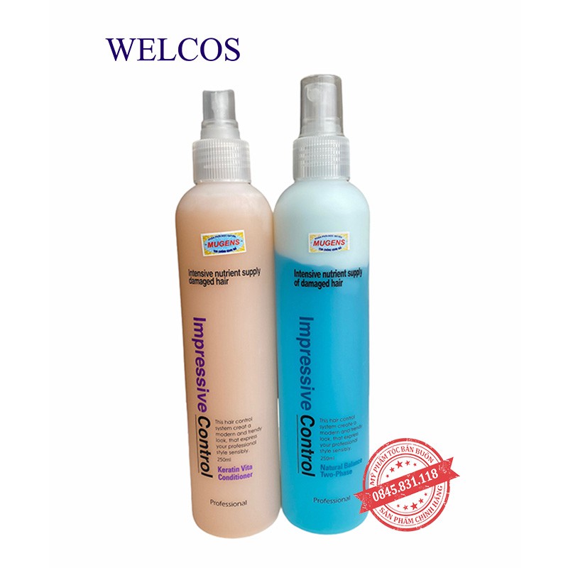 Xịt dưỡng tóc hương bưởi WELCOS chống rụng tóc siêu mềm mượt chính hãng hàn quốc CT50
