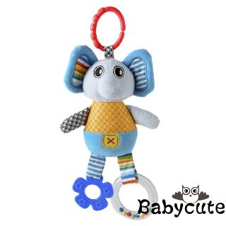 ✪B-BBaby Plush Toy Bed Stroller Hanging Ring Bell Toys Soft Rattle Educational Doll