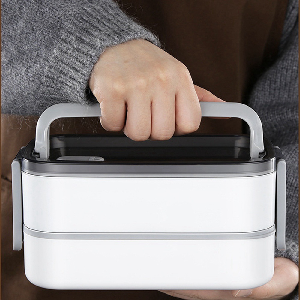 Hộp cơm 2 Ngăn Cách Nhiệt Tiện Dụng