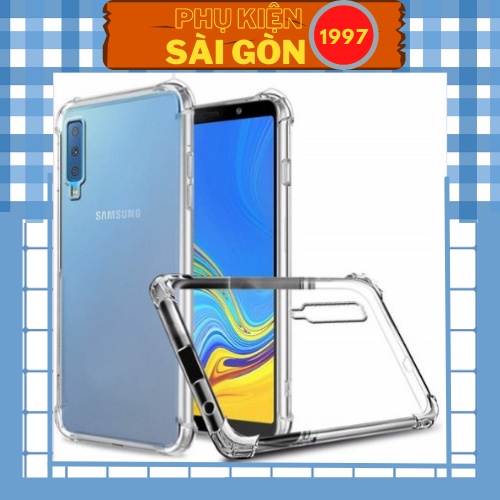 Samsung Galaxy A750/ A7 2018 Ốp lưng trong suốt chống sốc 4 góc-phụ kiện sài gòn