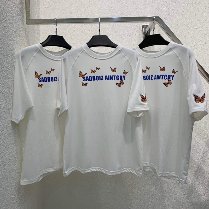 Áo thun sad boiz dreamy butterfly tee áo thun sadboiz bướm nam nữ full KUN SHOP