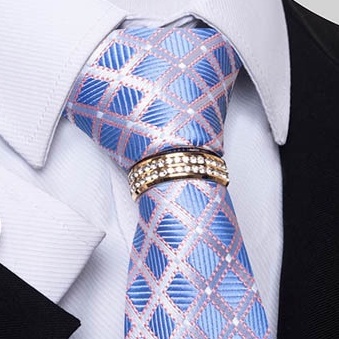 Bộ Cà vạt 4 món gồm Cavat 8cm, khăn cài túi, Măng-set, Nhẫn tròn phụ kiện, Cravat chú rể, Calavat công sở CBC-8243