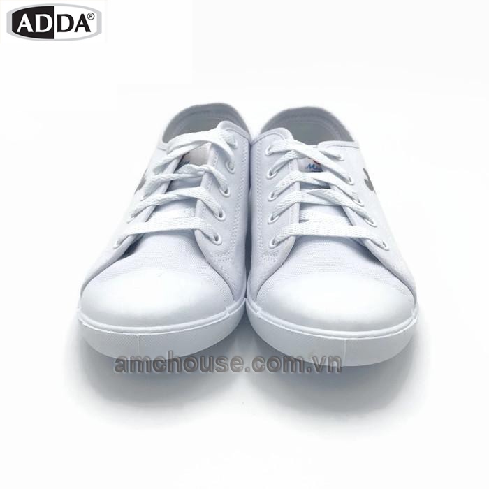 Giày vải đi bộ cao cấp siêu nhẹ Thái Lan ADDA 41H04 - trắng, xám