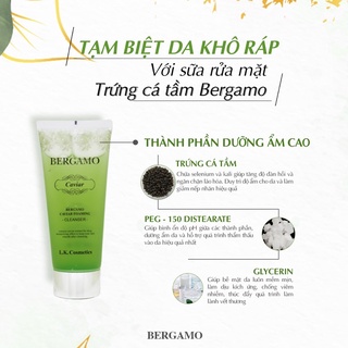 Sữa rửa mặt Bergamo 150ml