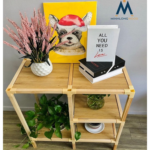💗 kệ để đồ đa năng - kệ trang trí phòng ngủ - lắp ráp theo yêu cầu - minhlongwood,