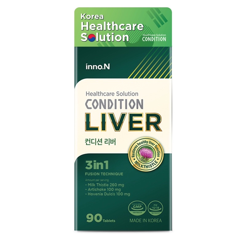 Viên uống CONDITION LIVER giúp thanh nhiệt, giải độc gan, tăng cường chức năng gan