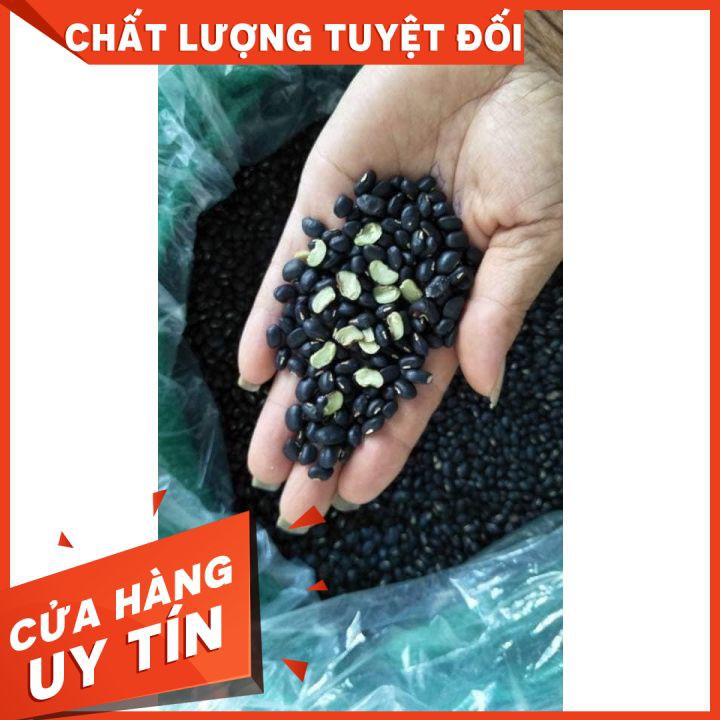 Đậu đen xanh lòng 1kg (Túi zip) -Thực phẩm giá rẻ mang đến sức khỏe vàng cho người sử dụng. Đậu đen xanh lòng Lâm Đồng