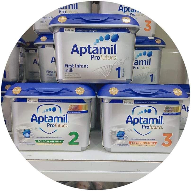 Sữa Aptamil Nhập khẩu Anh số 1.2.3