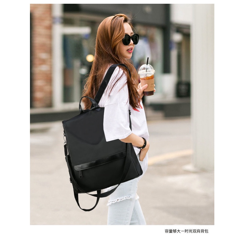 Ba Lô Vải Oxford Thời Trang Hàn Quốc 2022 Dành Cho Nữ