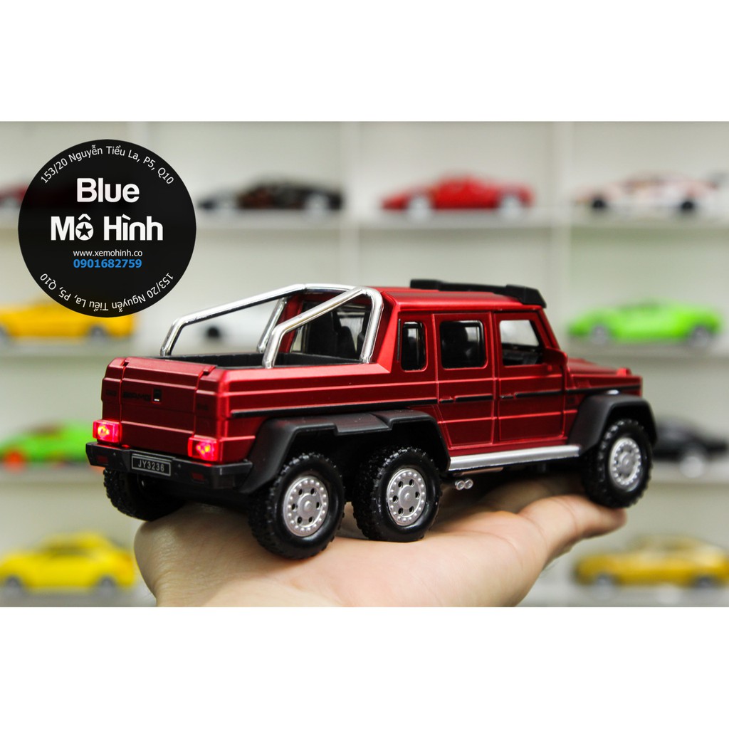 Blue mô hình | Xe mô hình Mercedes G63 AMG Pickup 1:32