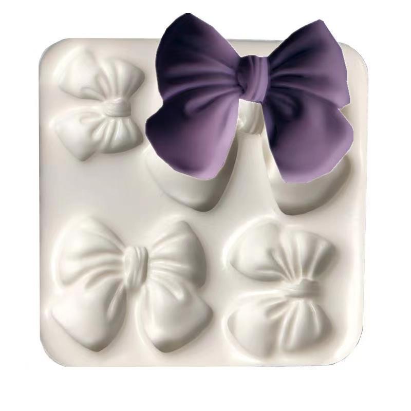 Khuôn Silicone Làm Bánh Hình Nơ Nhiều Kích Cỡ