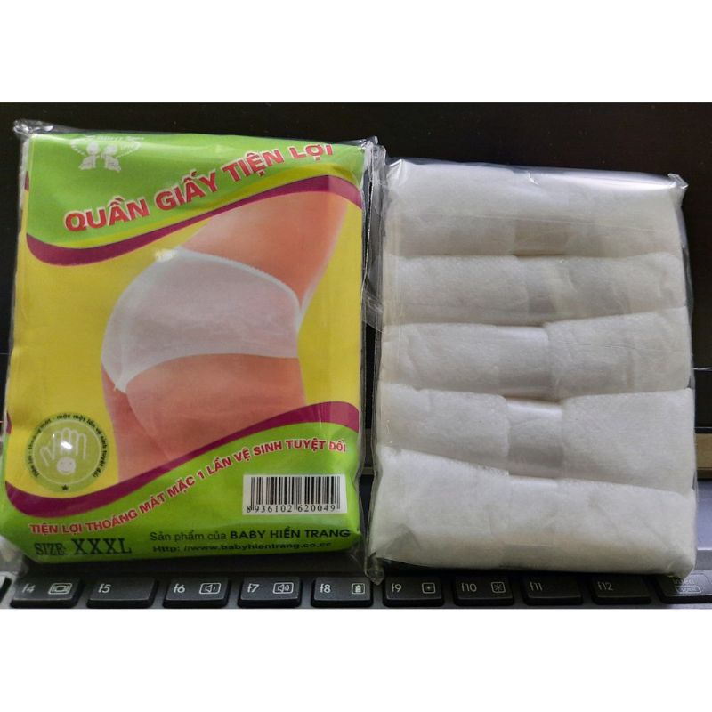 Sét 6 quần lót giấy cho mẹ sau sinh dùng một lần