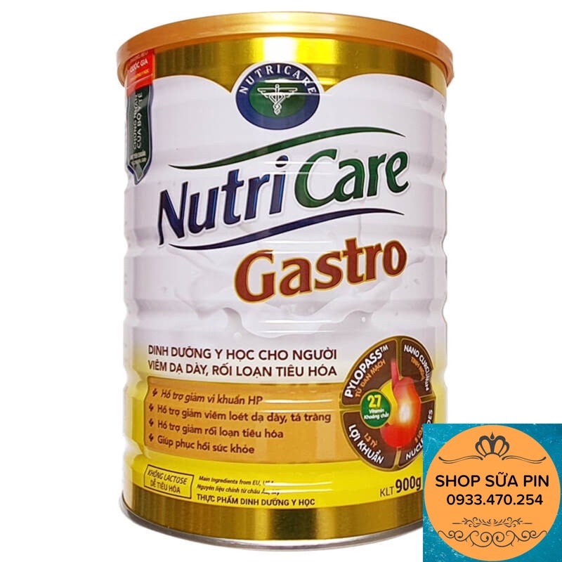 Sữa bột Nutricare Gastro lon 400g, 900g