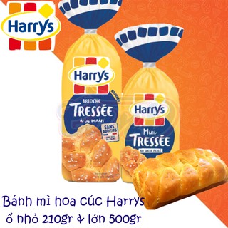 2 loại Bánh mì hoa cúc Harrys ổ nhỏ 210gr & lớn 500gr thumbnail