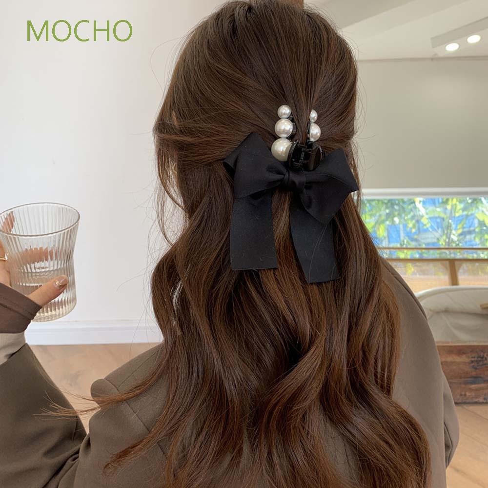 Kẹp Tóc Càng Cua Đính Nơ Thời Trang Nữ Tính