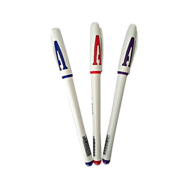 Sỉ 5 HỘP BÚT CHỮ A - Xanh-Đen-Đỏ-Tím - ĐỦ MÀU