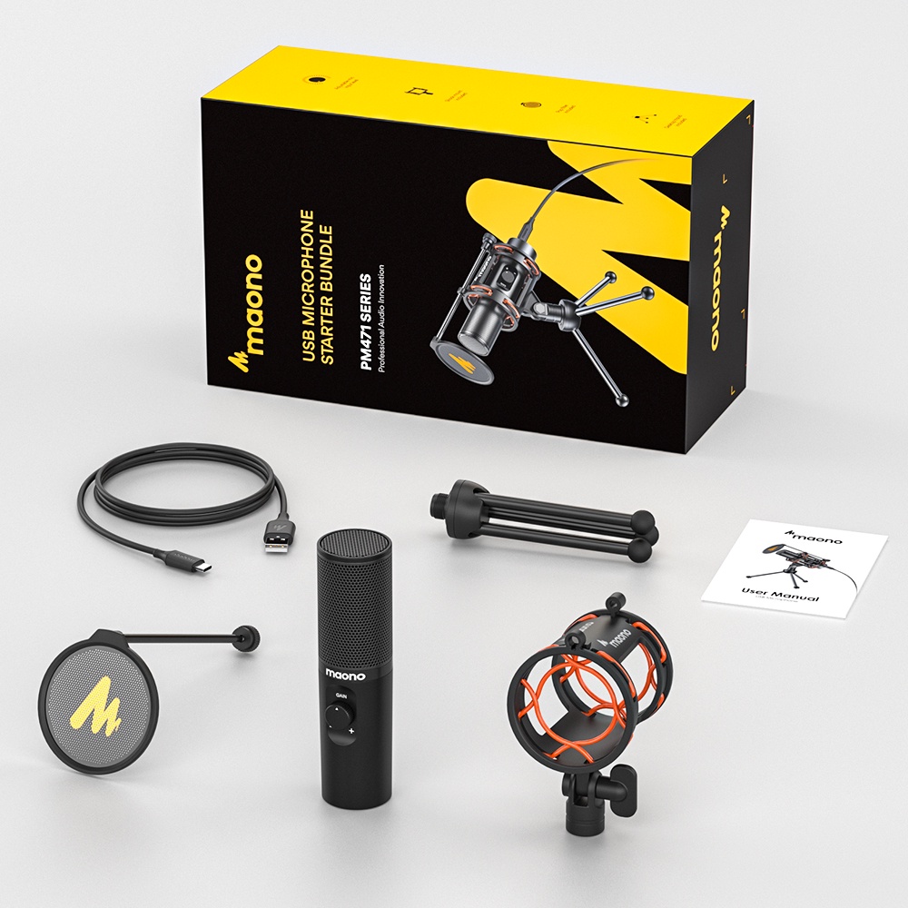 Micro thu âm USB MAONO PM471TS cho điện thoại quay video