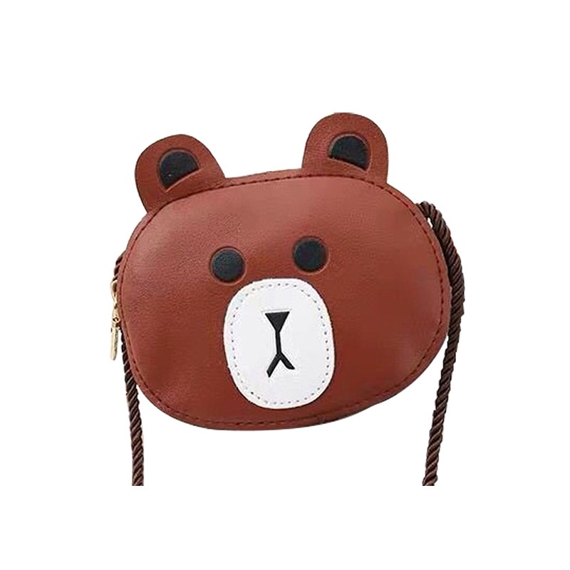 Túi Đeo Chéo Hình Động Vật Dễ Thương Cho Bé