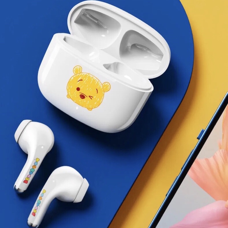 Tai nghe nhét tai Bluetooth 5.0 không dây F6 Tsum Tsum Disney