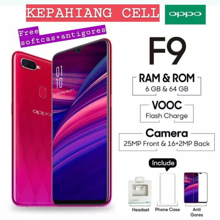 [Mã ELMS05 giảm 5% đơn 300k]điện thoại CHÍNH HÃNG Oppo F9 ram 6G Bộ nhớ 64G MỚI, chơi LIÊN QUÂN-PUBG-FREE FIRE ngon lành