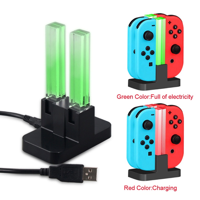 Dock Sạc Type C Chuyên Dụng Cho Tay Cầm Điều Khiển Chơi Game Switch 4