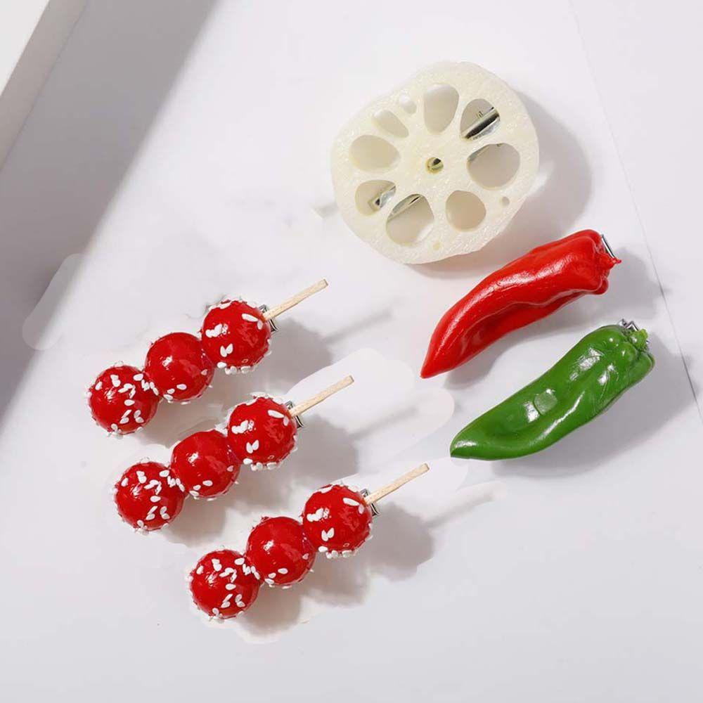 Kẹp Tóc Hình Trái Bầu Vui Nhộn Phong Cách Hàn Quốc Cho Nữ