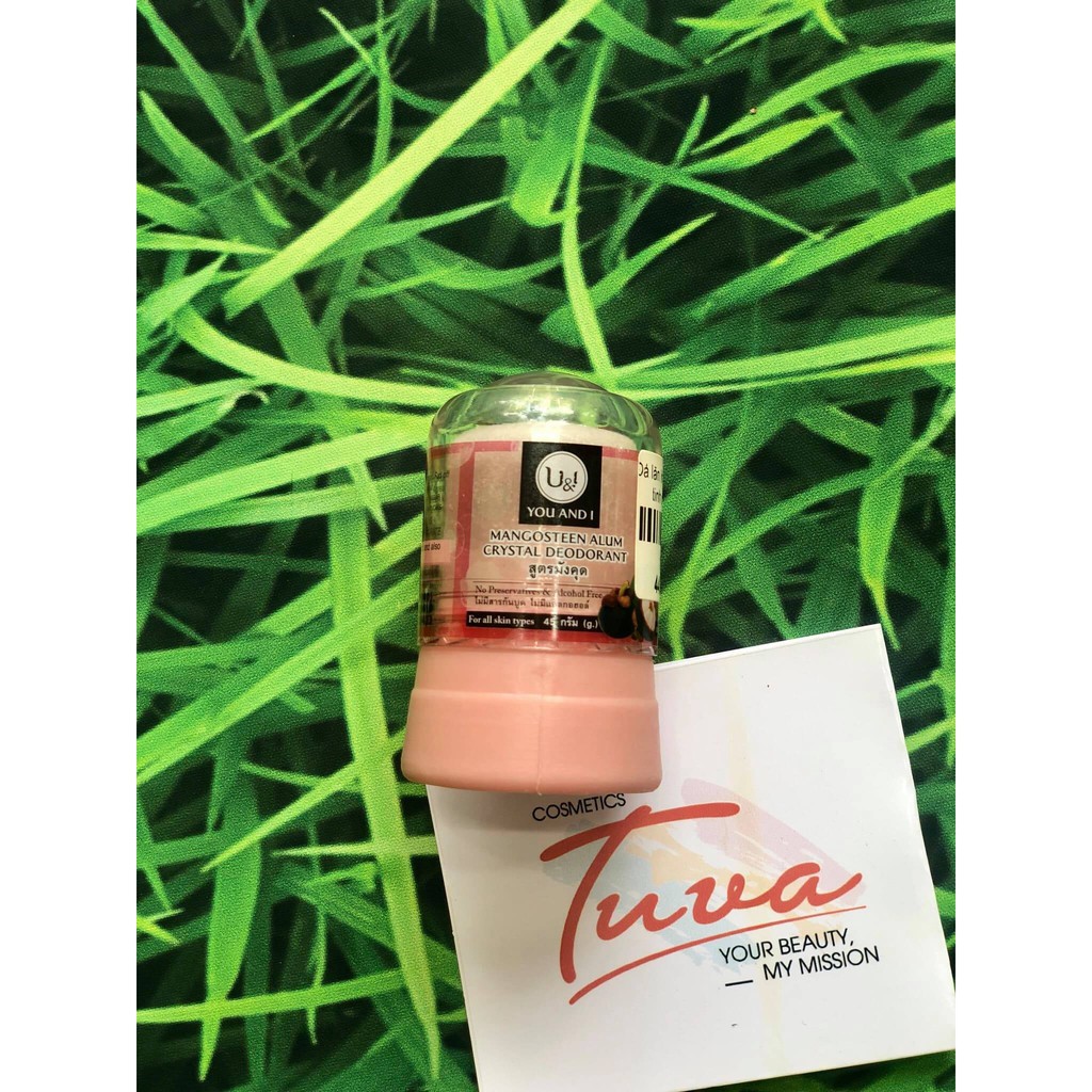 Đá Lăn Khử Mùi Hôi Vùng Nách U & I Crystal Deodorant