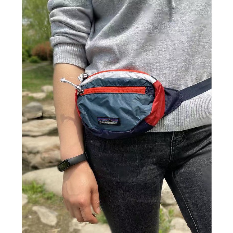 Patagonia2022 tide brand new outdoor small pocket chest pack lightweight waterproof nylon pocket