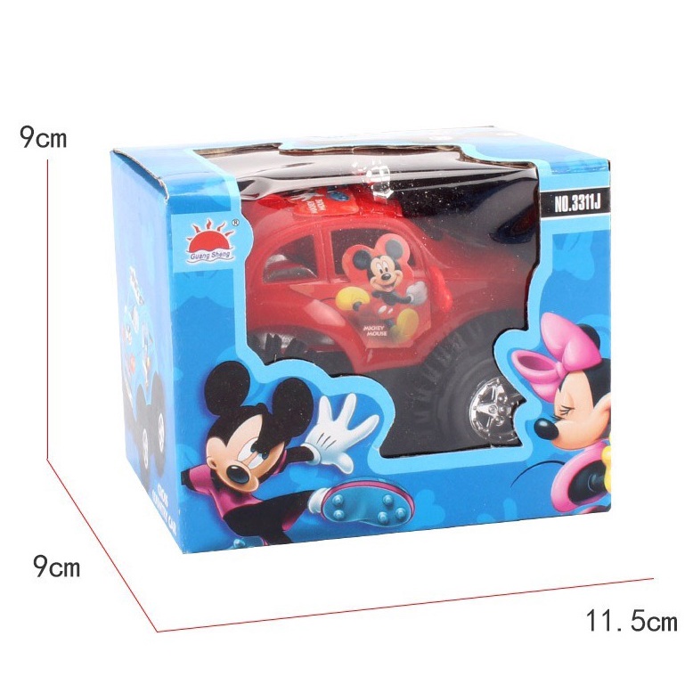 Xe hình mickey có trớn cho bé