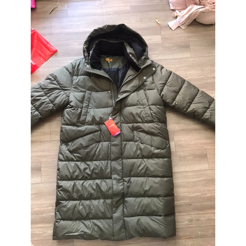 Áo phao dáng dài JackwolfSkin vnxk