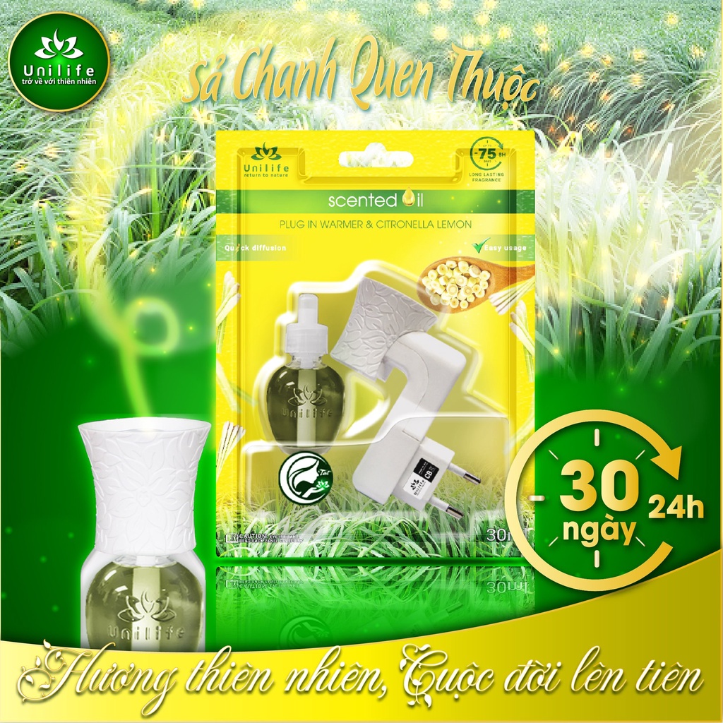 Nước hoa gia đình Unilife - bộ tinh dầu thơm