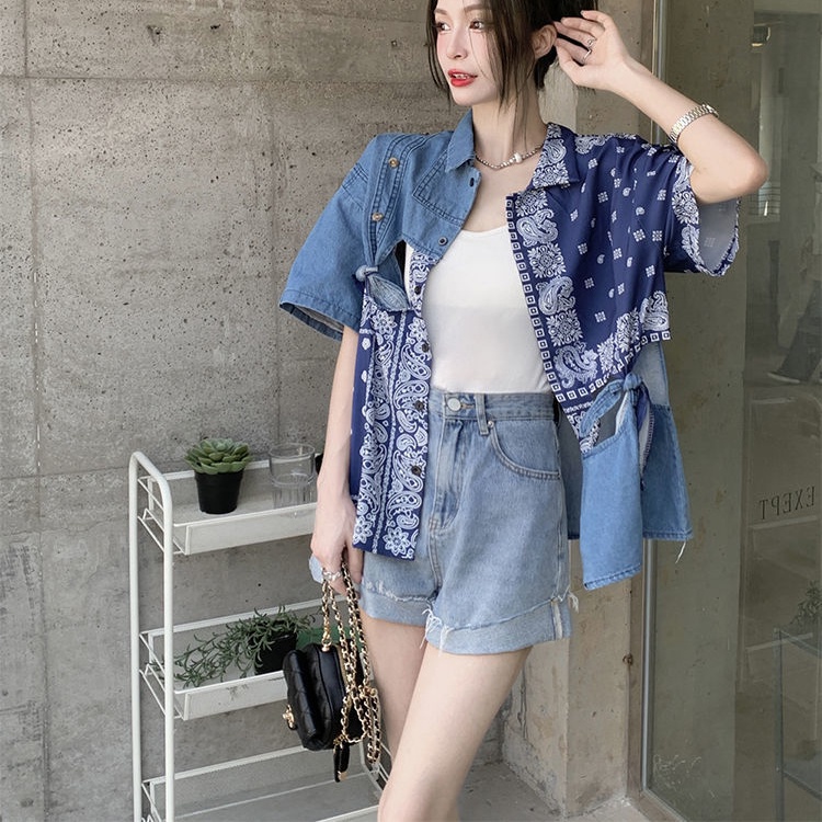 Áo Sơ Mi Nữ Rời Mùa Thu Mới Phong Cách Hàn Quốc Áo Sơ Mi Cổ Điển Thời Trang