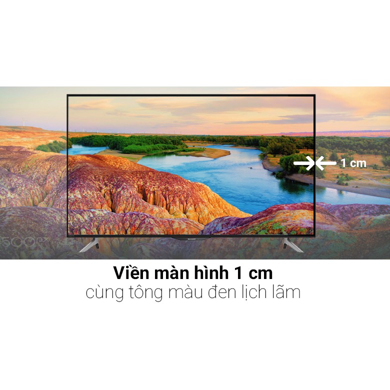 Android Tivi Sharp 4K 50 inch LC-50UA6800X Mới 2018