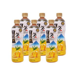Lốc trà ô long vị chanh chai 455ml