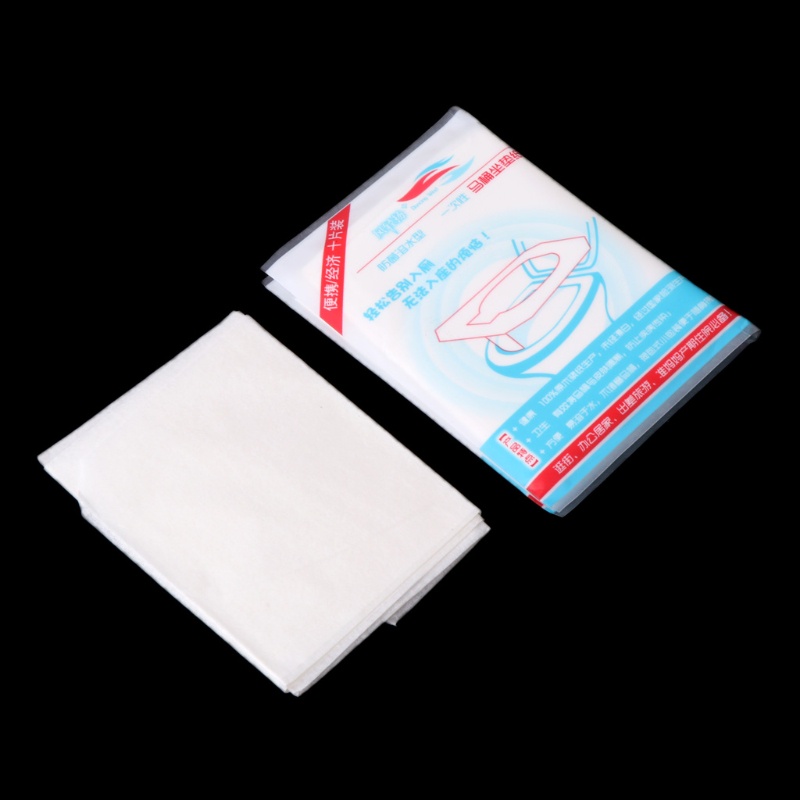 Set 10 Vỏ Bọc Bệ Ngồi toilet Dùng Một Lần Chống Nước Tiện Dụng