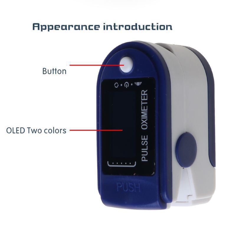 Máy đo nồng độ oxy (Spo2)trong máu kẹp ngón
