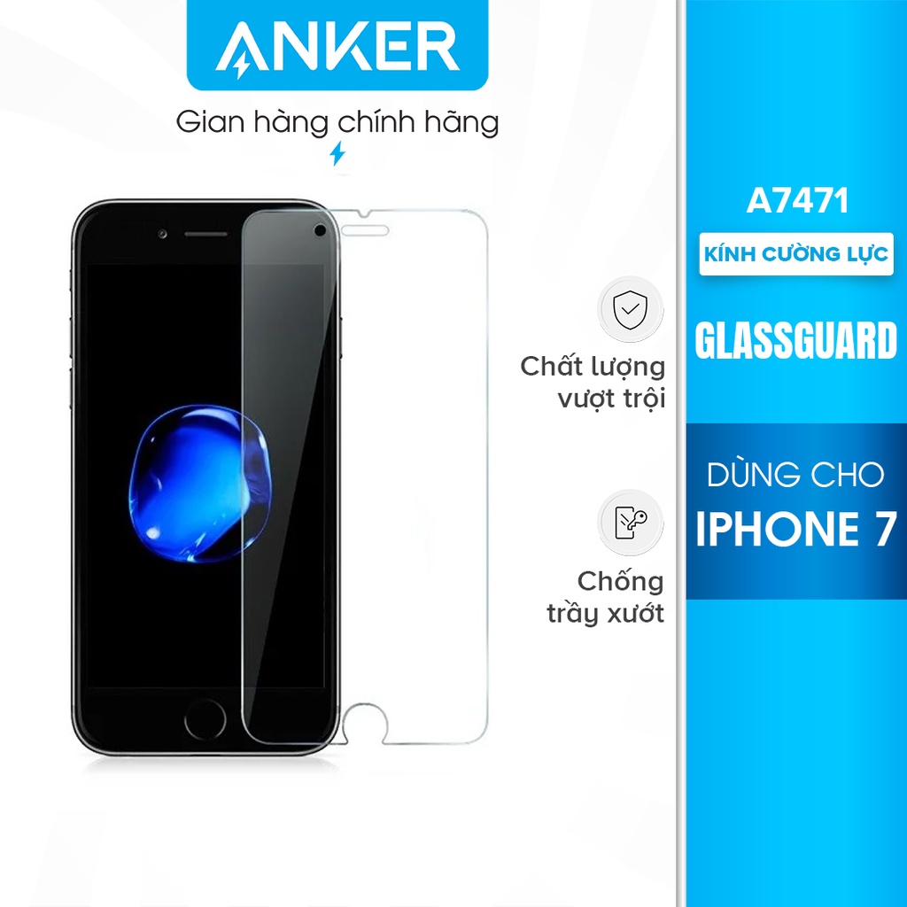 Miếng dán cường lực ANKER cho iPhone 7 - A7471