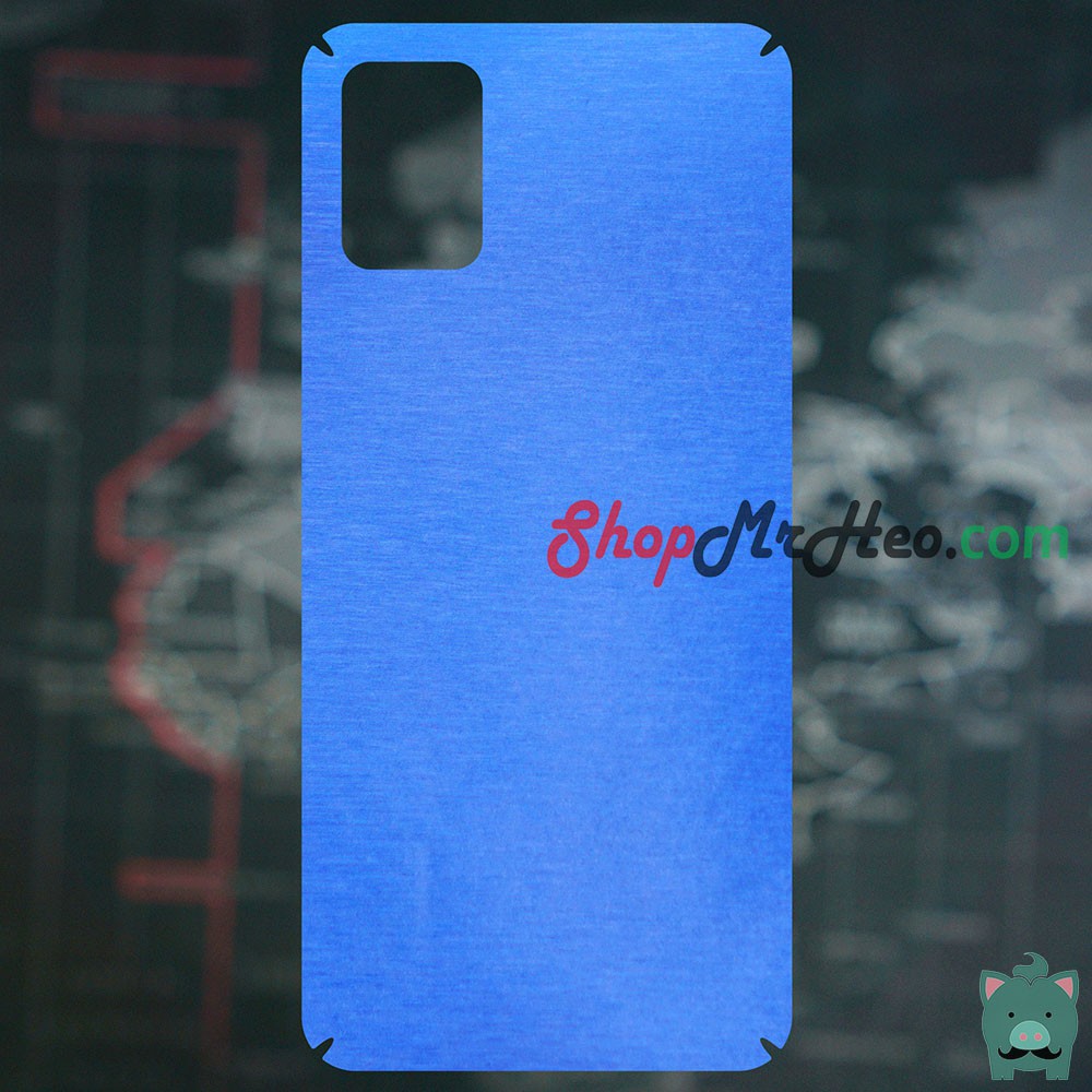 Skin Dán Mặt Sau Lưng Vân Nhôm Samsung Galaxy A11 - A51 - A71 - A90 5G - A70