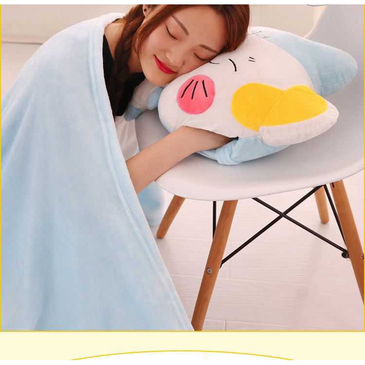 BỘ CHĂN KÈM GỐI 3IN1 VĂN PHÒNG[ HÀNG LOẠI 1 ] | BigBuy360 - bigbuy360.vn