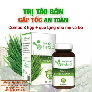 Combo 3 hộp tinh bột hẹ heta q