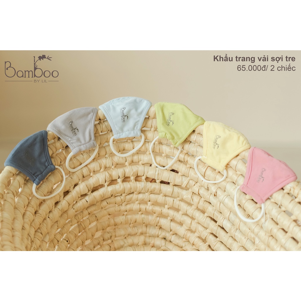 Khẩu trang vải 2 lớp cho bé từ 0-5 tuổi little love