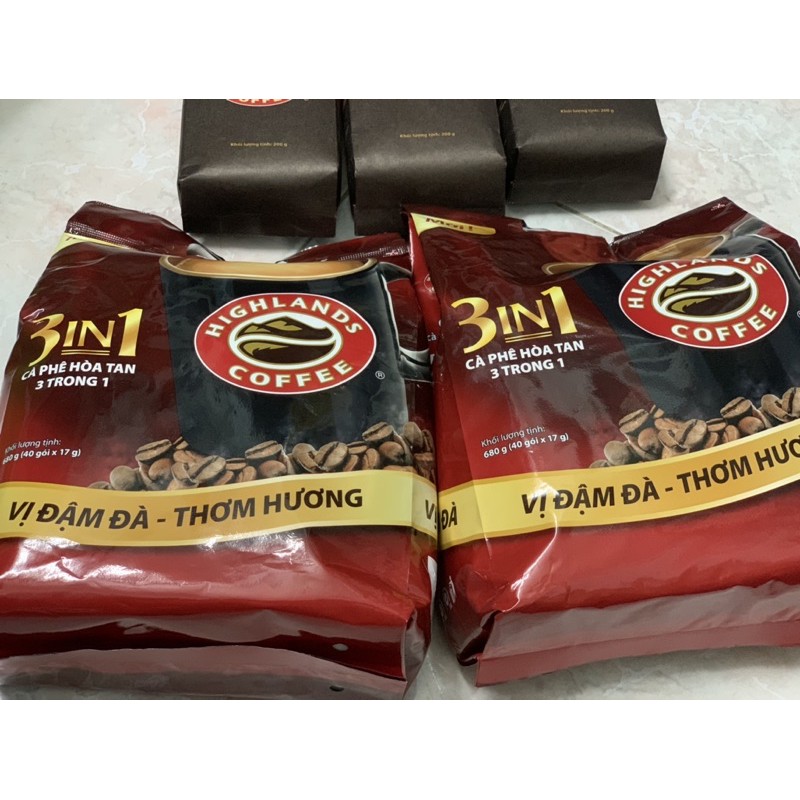 [Mã GROXUAN1 giảm 8% đơn 150K] Cà phê hoà tan 3in1 Highland 20gói và 40gói, date mới 06/2022, có NOWSHIP | BigBuy360 - bigbuy360.vn