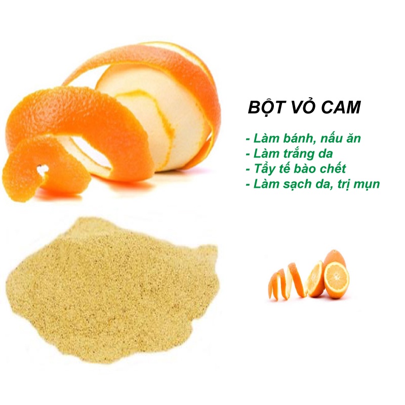 Bột vỏ cam 100g nguyên chất