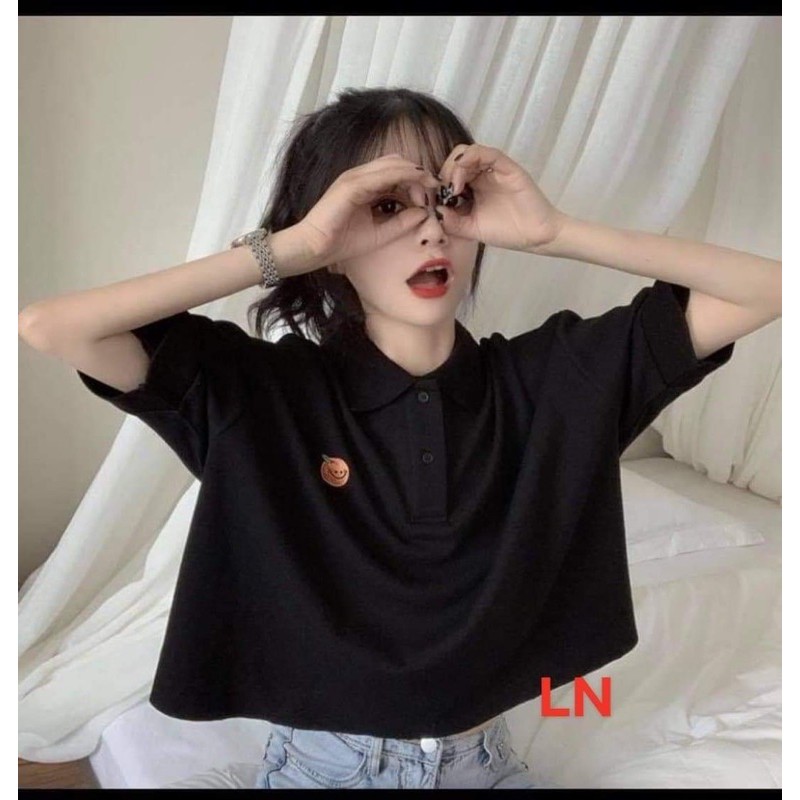 Áo crt polo quả cam mặt cười DA3