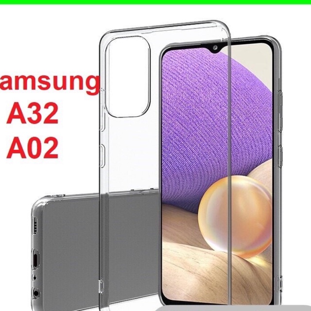 Ốp silicon cao cấp cho samsung A02
