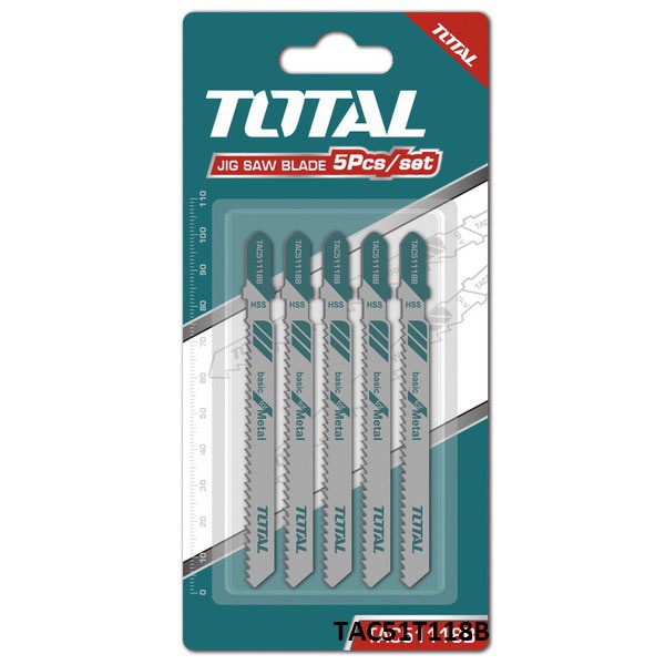 Total - TAC51T118B Bộ lưỡi cưa lọng kim loại 5 chi tiết