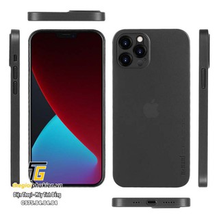 Ốp lưng lụa iPhone 12 Pro Max chính hãng Memumi siêu mỏng 0.3mm