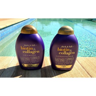 Biotin. Cặp gội - xả ogx 385ml (hàng Úc)